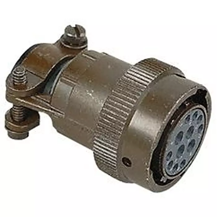 SOURIAU-SUNBANK / EATON Circular Connector, CABLE MOUNT PLUG, 12-8, 85106AC128SY50