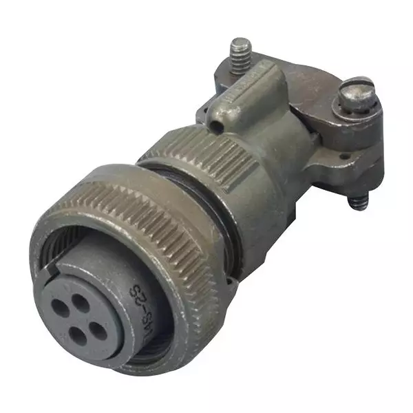 ITT CANNON Circular Connector, PLUG, 14S-2, CABLE, MS3106E14S-2S