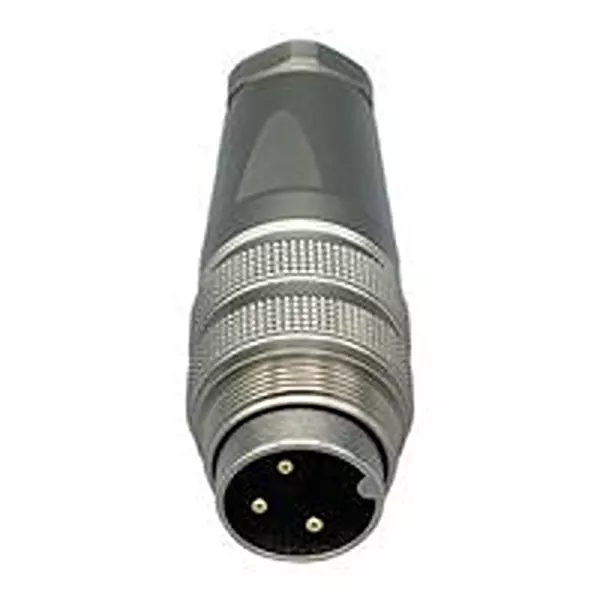 NORCOMP Circular Connector, PLUG, 3POS, SOLDER, 878-003-103RKT1