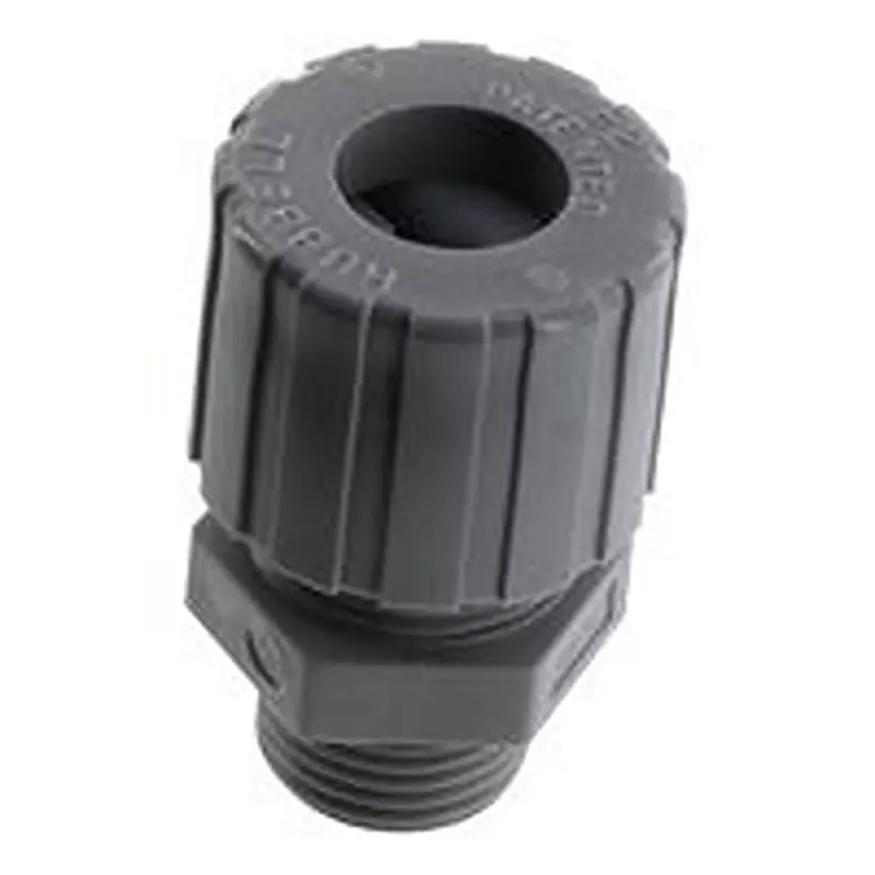 HUBBELL WIRING DEVICES Conduit Cord Connector, Nylon, SHC1022CR