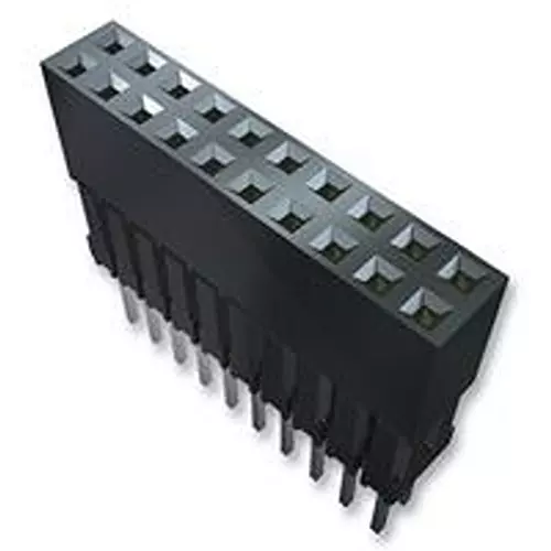 SAMTEC Connector, Rcpt, 40Pos, 2Row, 2.54 mm, ESQ-120-23-G-D