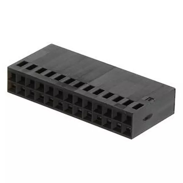 AMP - TE CONNECTIVITY Wire-Board Connector Receptacle 26 Position, 2.54 mm, 2-87456-2