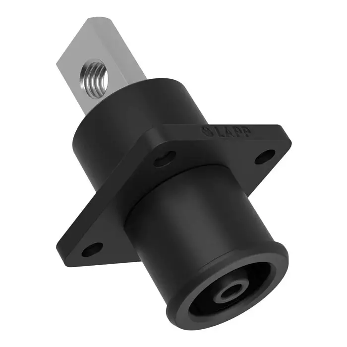 LAPP High Pwr Conn, Plug, 250A, 1.5K V, Flange, 381167157