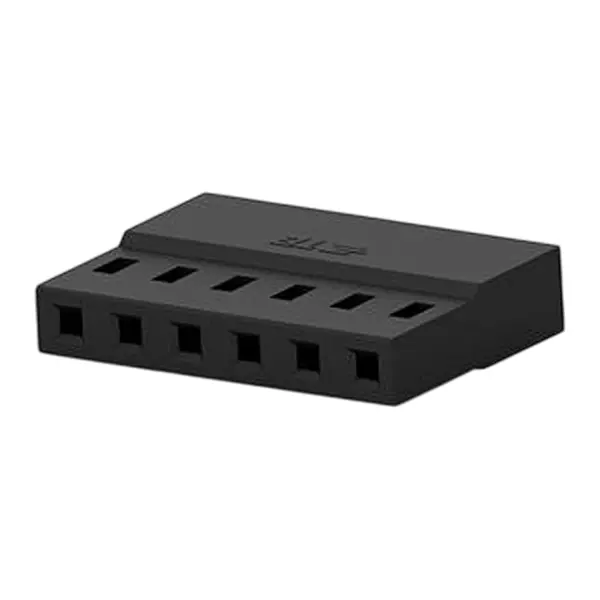 TE CONNECTIVITY Housing Connector, Rcpt, 6Pos, 2 mm, 2316102-6