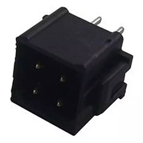 HARWIN Plug, Vertical, 2Row, 4Way, M80-8540442