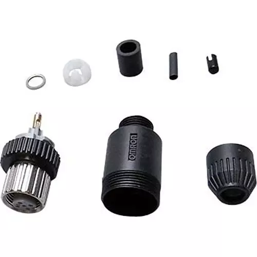 Omron Round Waterproof Connector 1000 mohm or more (at 500 V DC), XS2C-D5S1