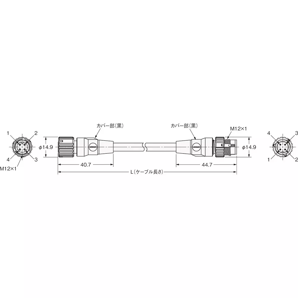 omron-oil-resistant-connector-xs5wr-d425-j81-rb1