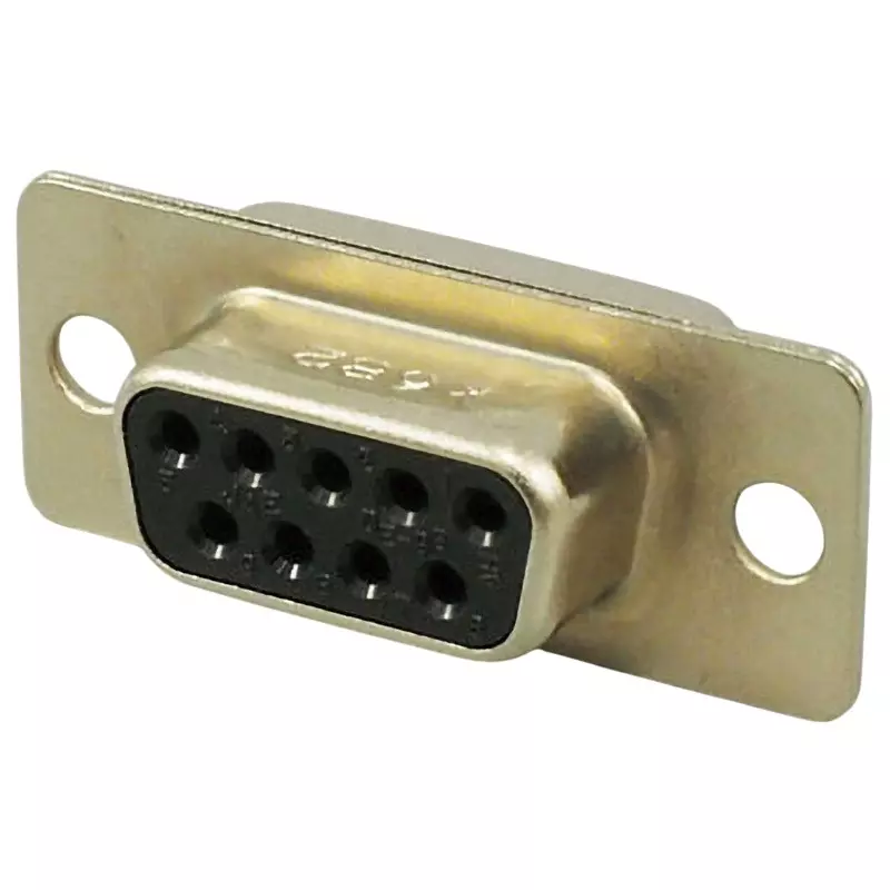 jae-d-sub-connector-electromagnetic-interference-emi-countermeasure-type-de-9sf-n