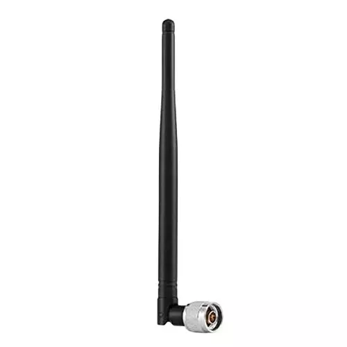 NBR N-Cconnector 4G Full-Band Antenna 20 cm Length 50 Ω Impedance ≤2.0 Standing Wave Ratio, Black