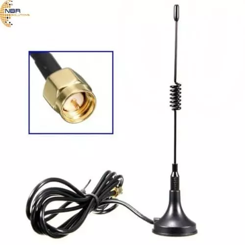 nbr-small-sunction-cup-gsm-wifi-wcdma-5dbi-magnetic-base-sucker-omni-single-spring-directioanl-antenna-rg174-cable-sma-male-3mtr-gsm-gprs-pack-of-2