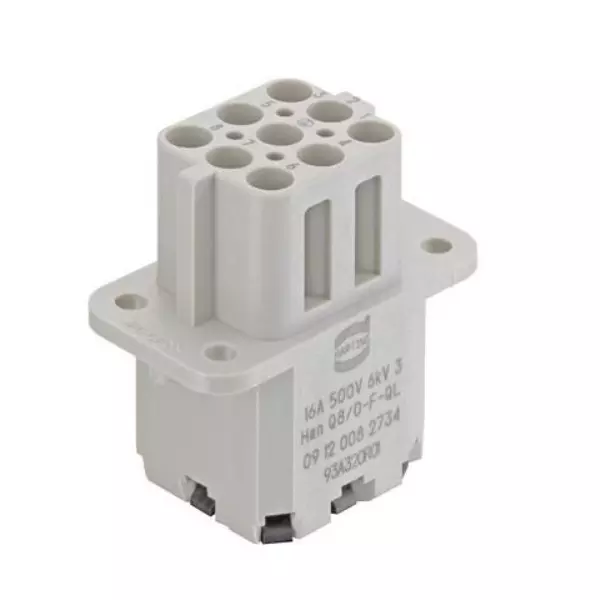 Harting Han Q Power Connectors Female 1.5 mm² Fine Strand Wire, 09120082734