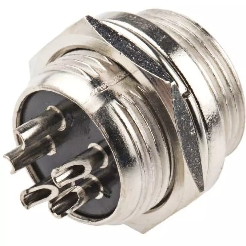RS PRO Round Connector Cable Mount 48 V Rated Voltage, 111-5763