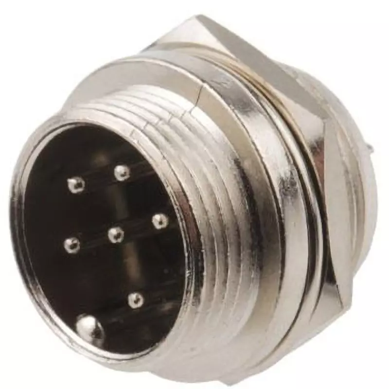 RS PRO Round Connector Cable Mount 48 V Rated Voltage, 111-5764