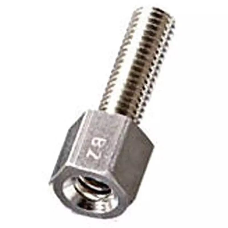 HIROSUGI DSE-0000AN Series D-Sub Connector Mounting Spacer Brass M2.6x18 mm, DSE-1018AN (Pack of 50)