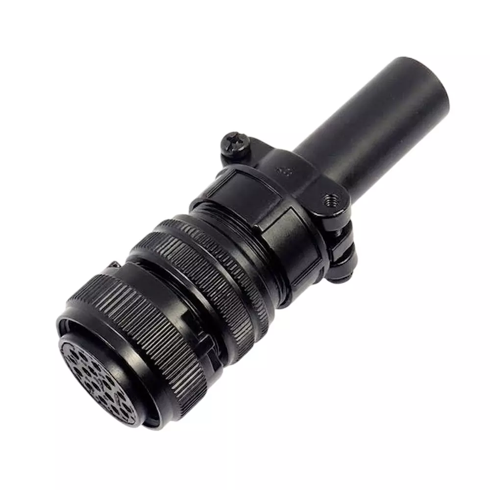 Delta Connector Type Black Color Metal & Plastic Body for Servo Motors, ASDB-CAPW2000