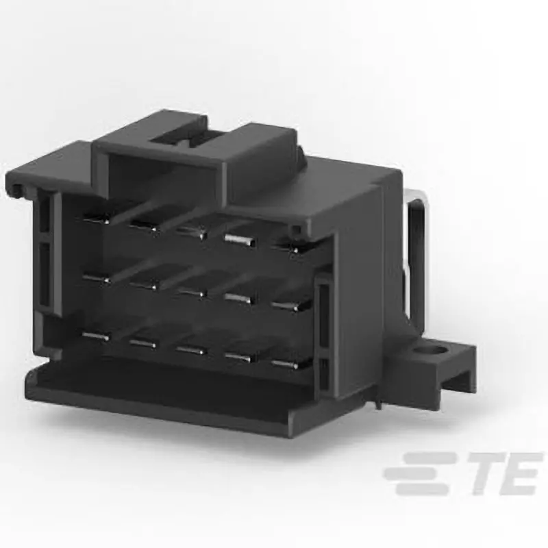 TE CONNECTIVITY Automotive Connector Male Solder Connection, 9-966140-2 (Pack of 2)
