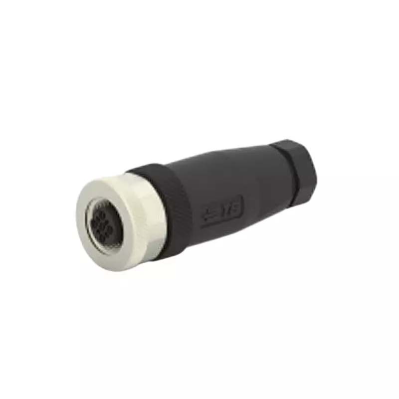 TE CONNECTIVITY Straight Circular Connector 4 Amp Rated Current 5 Contacts, T4110401051-000