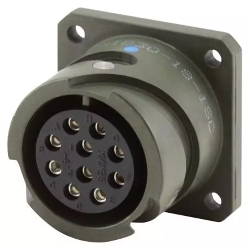 Amphenol Standard Circular Connector 8 Pole Female Contact, MS3102A18-8S