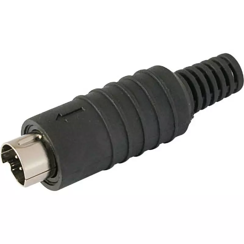MARUSHIN ELECTRIC Pin Jack / Din Connector 5 Pole Straight Male, MP-371/5