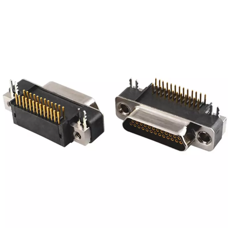 Japan Connect Industry D-Sub connector 1 Amp (at 25℃) Current Capacity 1000 min Insulation Resistance 50(max) mΩ Contact, MDSE-25R-RA