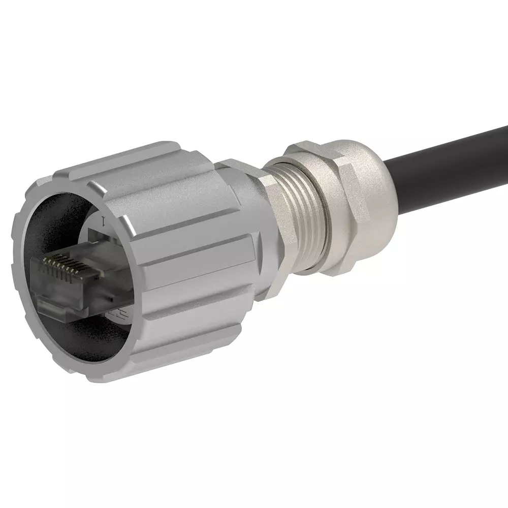 MOLEX / FLAMAR RJ45 Connector Cable Mount Mounting Vertical Orientation IP67 IP Rating, 2362760-1