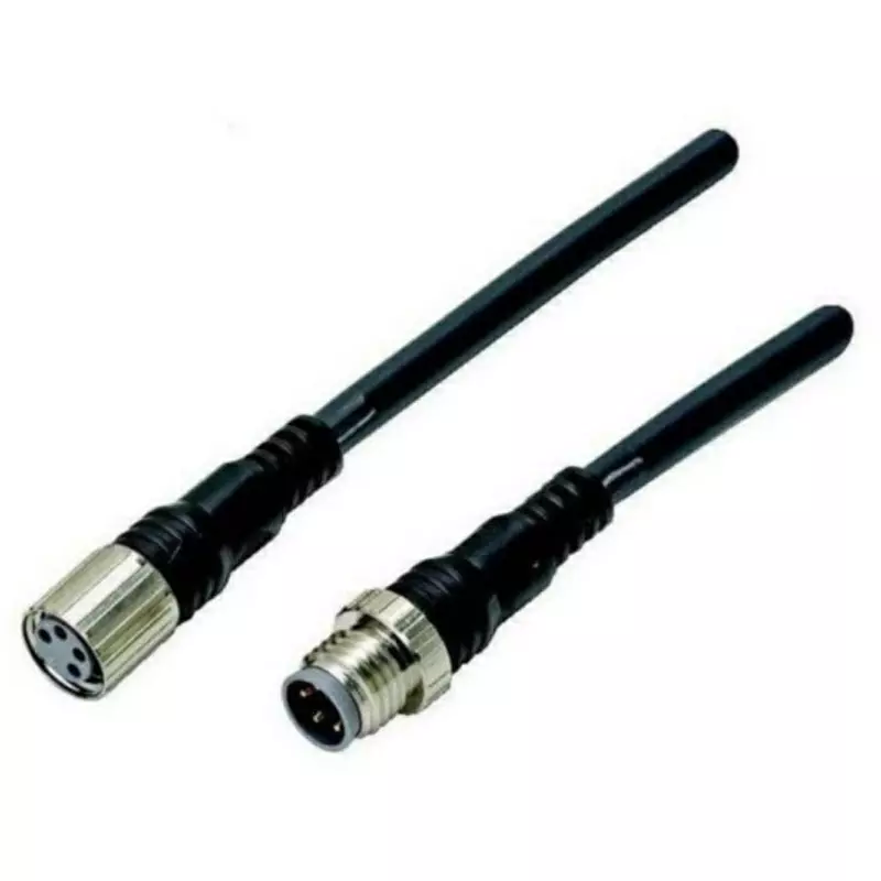 Omron Round Waterproof Connector M8 Type DC125, XS3W-M32D-3C2-A