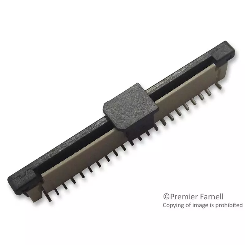 WURTH ELEKTRONIK FFC Board Connector Smt, 0.5 mmvert, 40Way, 687340124422