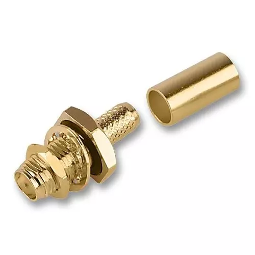MULTICOMP PRO RF Connectors RF COAXIAL, SMA, STRAIGHT JACK, 50OHM, MP-19-04F-3-TGG