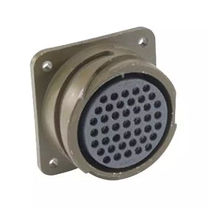 ITT CANNON Circular MIL Spec Equivalent Connectors CIRCULAR, SIZE 32, 54WAYS, PIN, CA3102E32A10PBF80A176