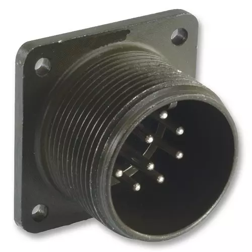 ITT CANNON Circular MIL Spec Connectors CONNECTOR, CIRC, 22-14, 19WAY, SIZE 22, MS3102R22-14PW