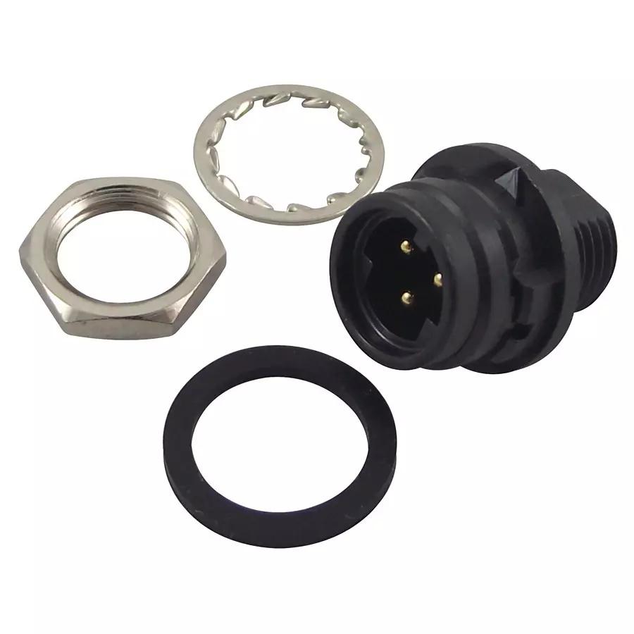 HIROSE(HRS) CIRCULAR, RECEPTACLE, 3 WAY, PANEL, HR30-6R-3P(71)