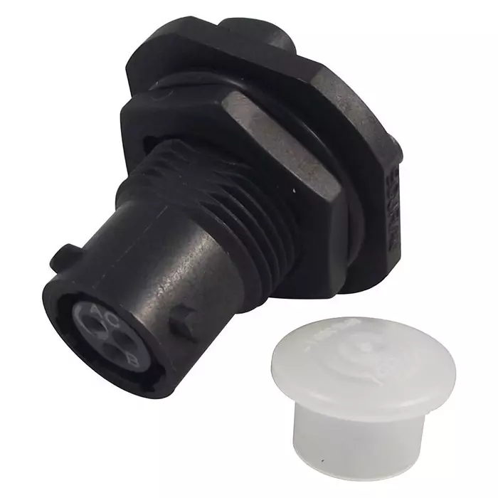 SOURIAU-SUNBANK / EATON RECEPTACLE, HISEAL, SIZE8, 3WAY, SKT, UTS78E3S