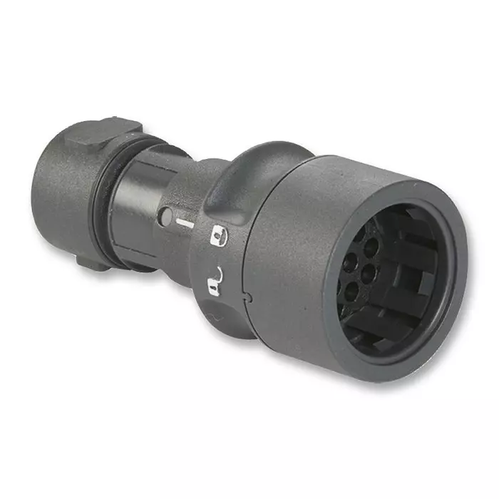 BULGIN LIMITED FLEX CONNECTOR, 8 WAY, SKT CONTACTS, PXP6010/08S/CR/0709