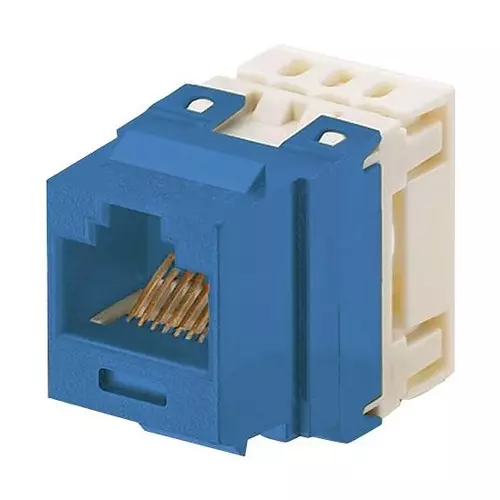 PANDUIT Modular & Ethernet Connectors RJ45 CONN, JACK, 8P8C, CAT5E, OFF WHT, NKP5E88MIW