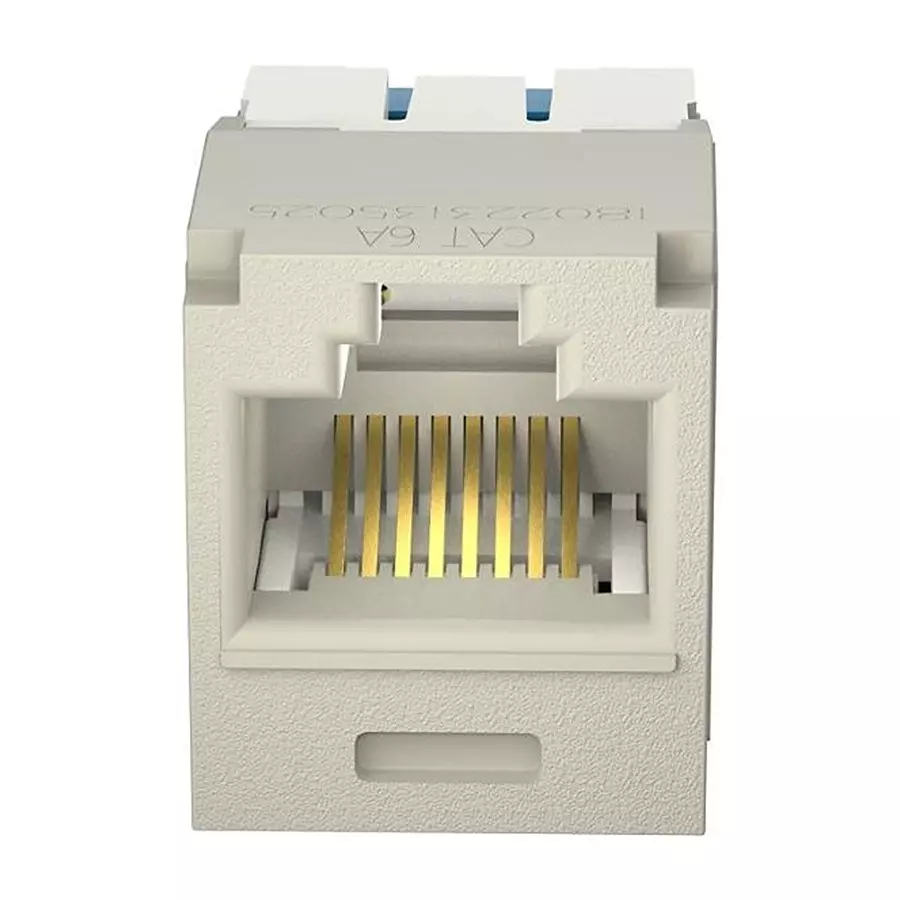 PANDUIT Modular & Ethernet Connectors RJ45 CONN, JACK, 8P8C, 1PORT, GREY, CJ6X88TGIG-24 (Pack of 24)