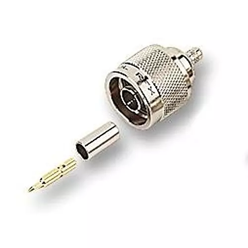 AMPHENOL RF RF Connectors RF COAXIAL, N, STRAIGHT PLUG, 50OHM, N1121A1-NT3G-7-50