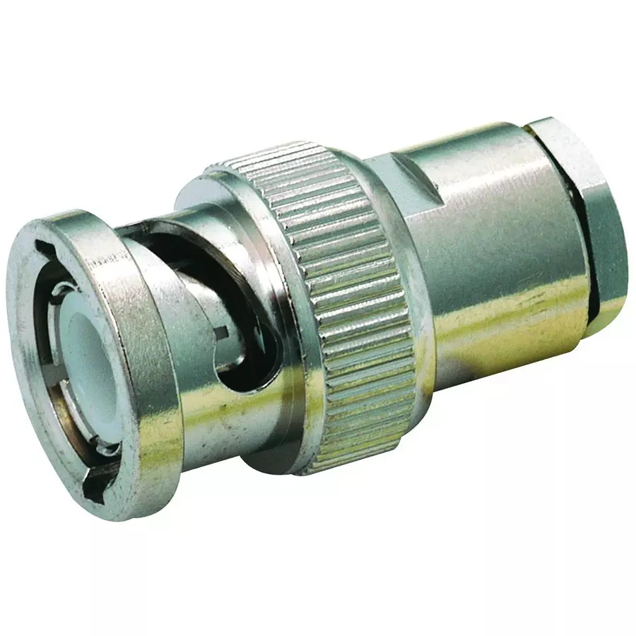 AMPHENOL RF RF Connectors RF/COAXIAL, BNC PLUG, STRAIGHT, 50 OHM, CLAMP, 112531