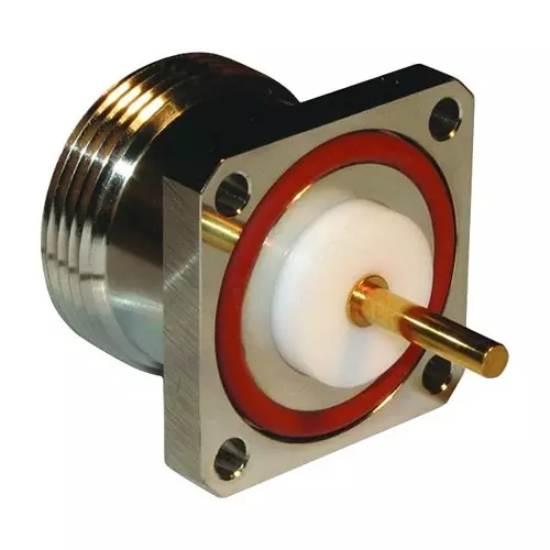 AMPHENOL RF RF Connectors RF COAX CONN, 7/16 JACK, 50 OHM, PANEL, 272190