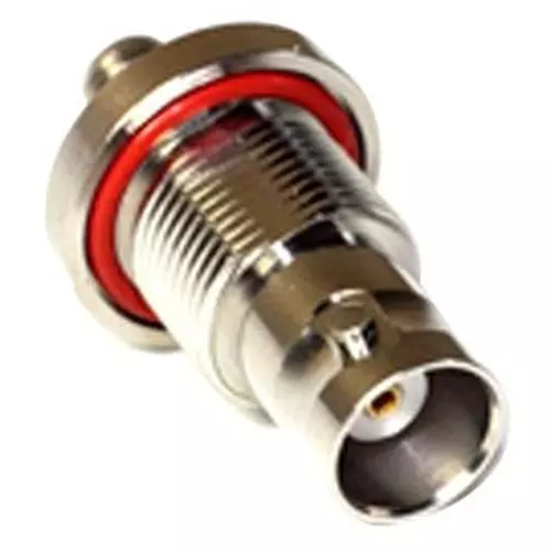 AMPHENOL RF RF Adapters ADAPTER, COAXIAL, SMA-BNC JACK, BULKHEAD, 50 OHM, 901-10384