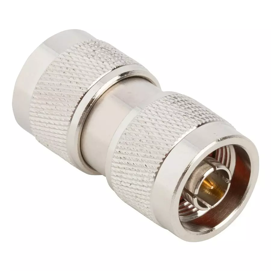 AMPHENOL RF RF Adapters RF ADAPTER, N PLUG-PLUG, 50 OHM, 082-100-RFX.