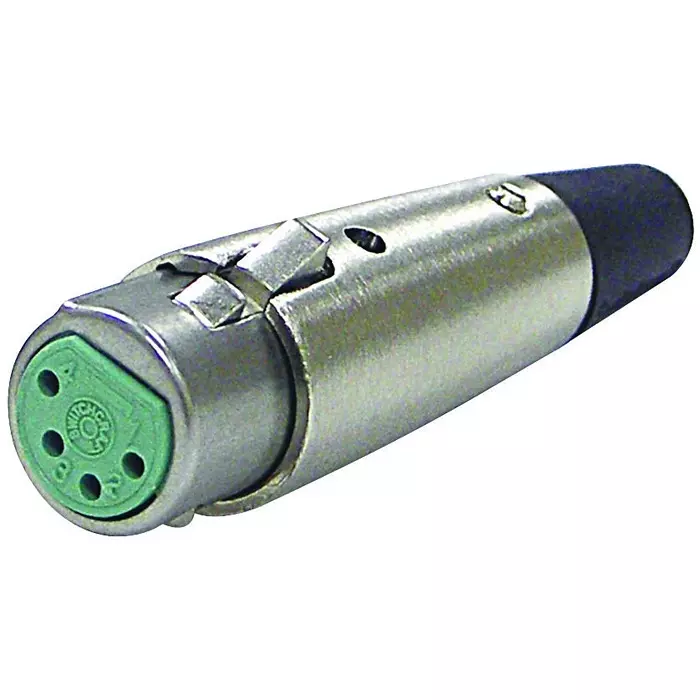 SWITCHCRAFT/CONXALL Connector, Xlr, Jack, 4 Position, A4F