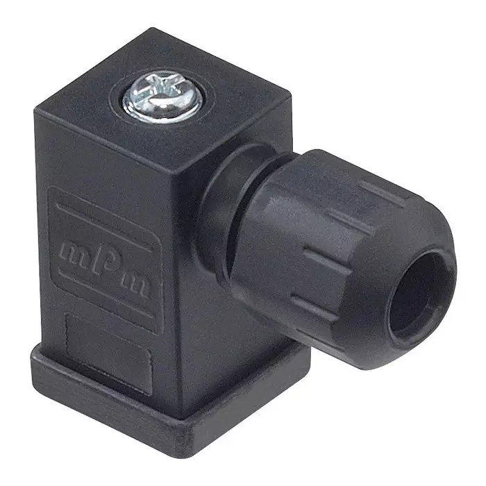 MOLEX Circular DIN Valve Connectors DIN VALVE CONN, RCPT, 3POS, CABLE 121205-0005