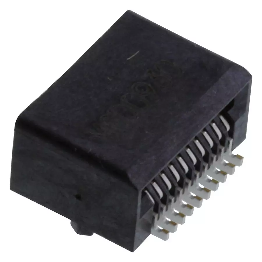 MOLEX Pluggable I/O Connectors CONNECTOR, ZSFP+, RCPT, 20POS, SMT 170382-0002