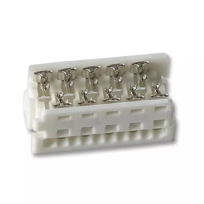 MOLEX IDC Connectors CONNECTOR, RCPT, 10POS, 2ROW, 1.27MM 90327-0310 (Pack of 5)