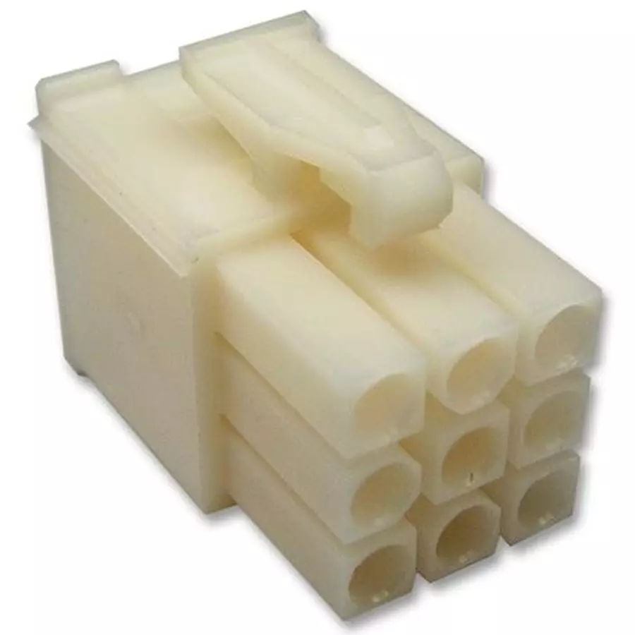 AMP - TE CONNECTIVITY HOUSING, PLUG, 3 ROW, 9 WAY, NYLON, 172169-1