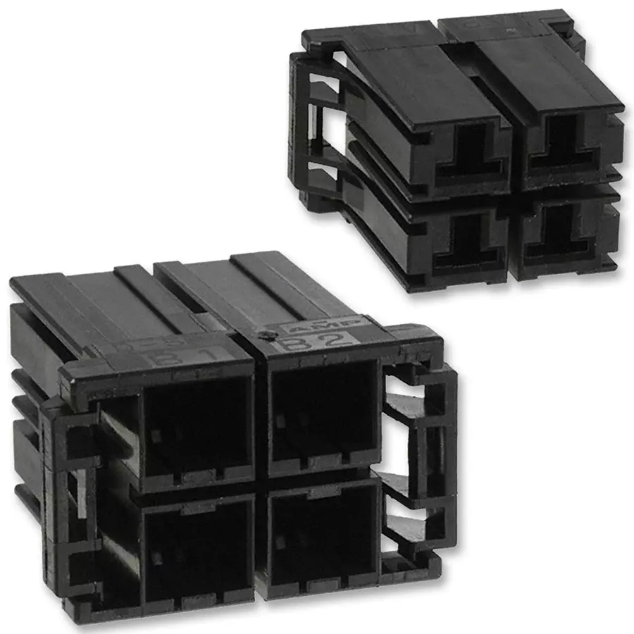 AMP - TE CONNECTIVITY HOUSING, RECEPTACLE, D-5200M, 4WAY, 917807-2