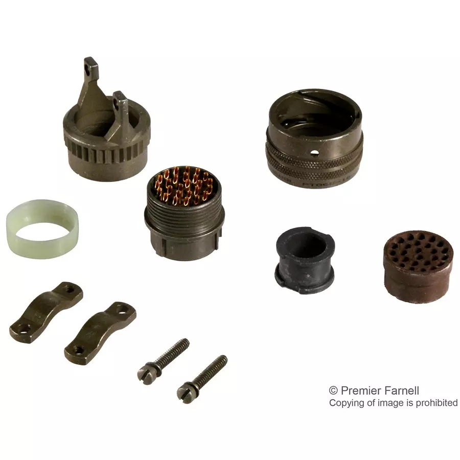 AMPHENOL INDUSTRIAL CIRCULAR CONNECTOR RECEPTACLE SIZE 16, 26 POSITION, CABLE, PT06E-16-26S(SR)