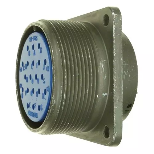 AMPHENOL INDUSTRIAL CIRCULAR, SIZE 22, 4WAYS, PIN, AIT0-22-22PS