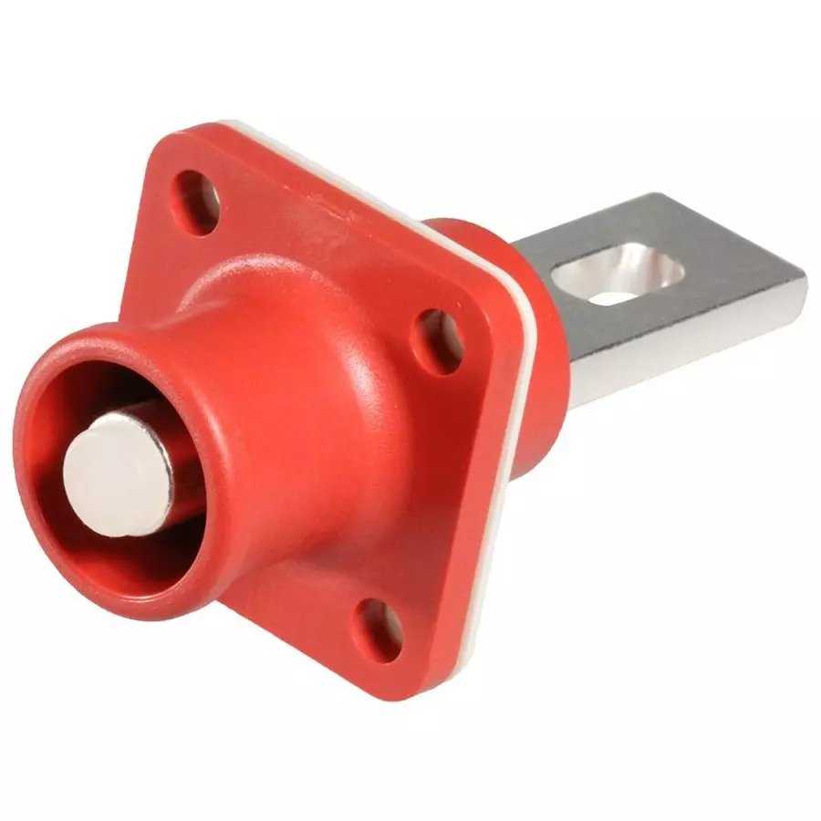 AMPHENOL INDUSTRIAL POWER ENTRY, RECEPTACLE, 200A, 1KV, RED, SLPRBBPSR