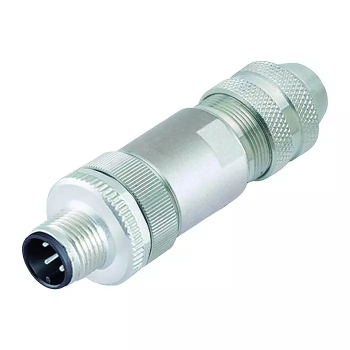 BINDER SENSOR CONN, PLUG, 3POS, M12, CABLE, 99-3729-810-04